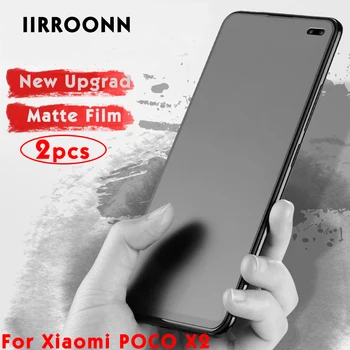 2 шт./лот Матовая защитная пленка для экрана Xiaomi POCO X2 Закаленное стекло для redmi K30 5g Redmi k30 стекло для xiaomi poco x2 (4 стиля) Изображение